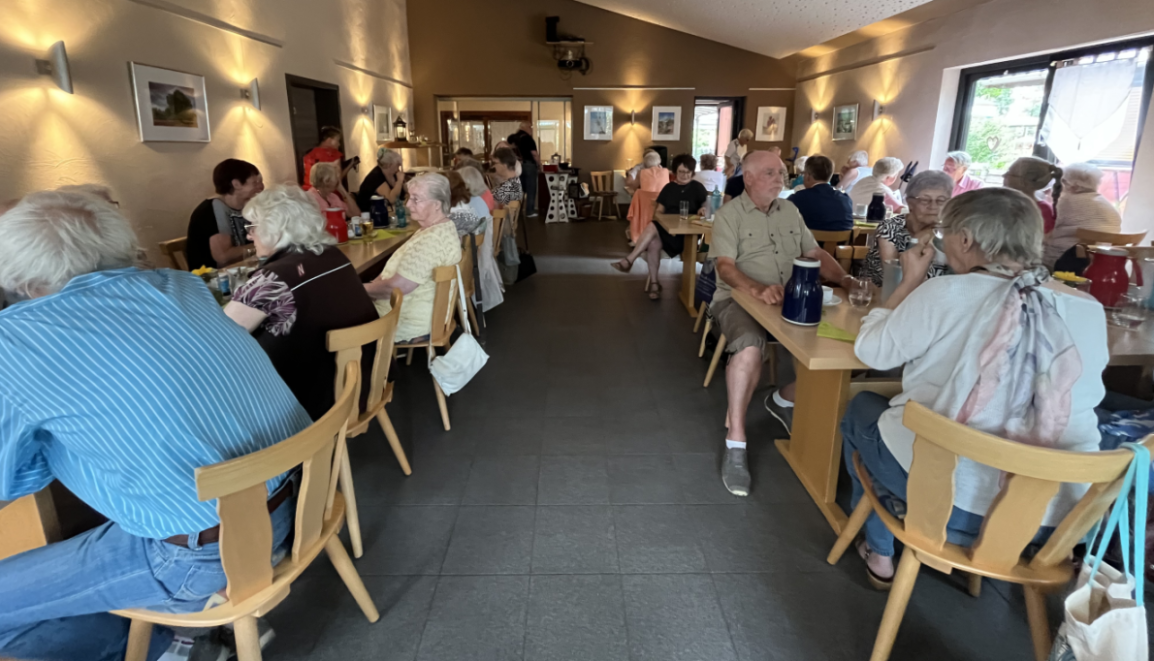 Beim Sommerfest im Fulda-Freizeitzentrum Knickhagen