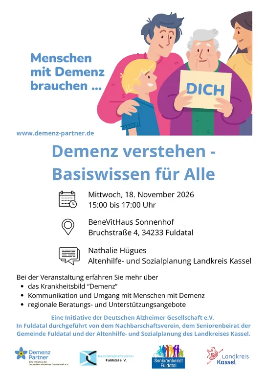 Demenz verstehen - Basiswissen für alle